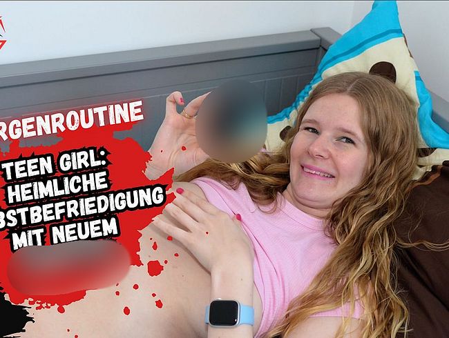 Teengirl fin**rt sich heimlich im Zimmer!