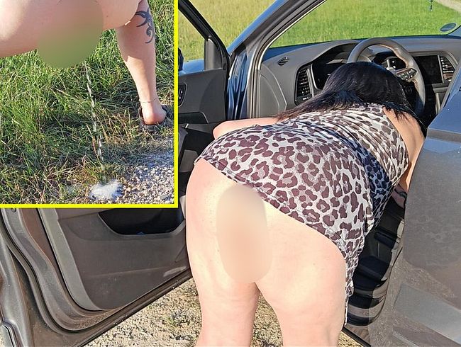 Outdoor pi**EN mit Belohnung für per***sE Finder