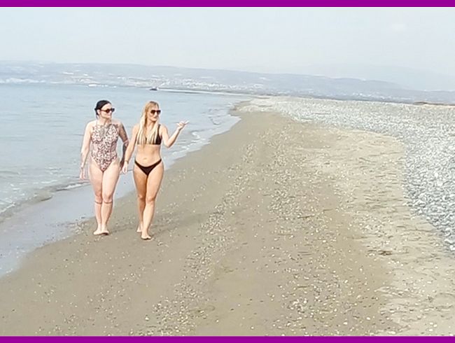 NACKT STRAND MÄDELSURLAUB?! SOMMER, SONNE, fo**E lec*EN!